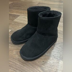 Children's Place Girls Mid Teddy Boots